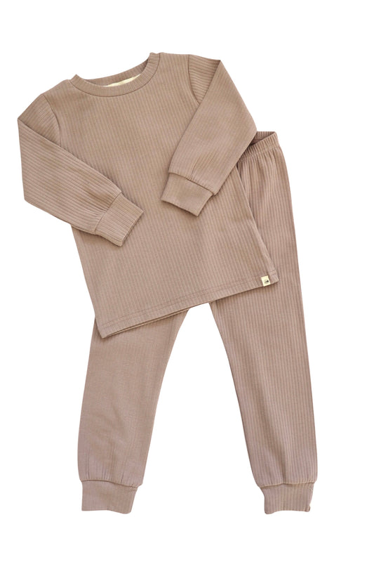 terra pure ribbed set