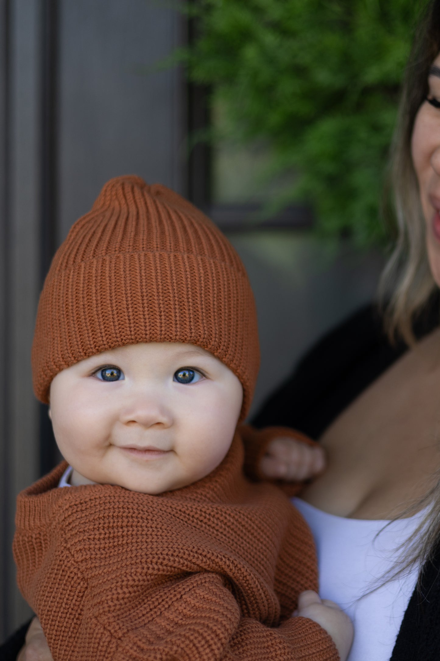 the willow knit collection; beanies